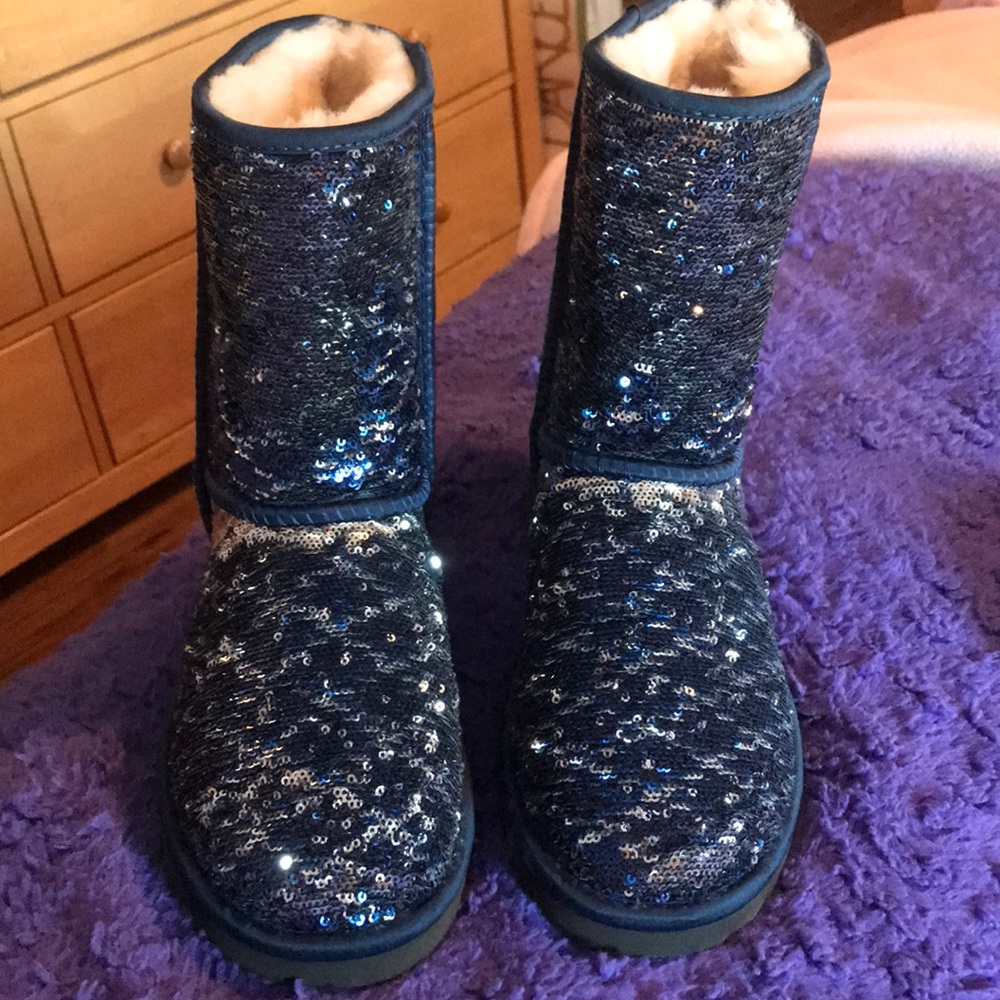 Sequin Ugg Boots